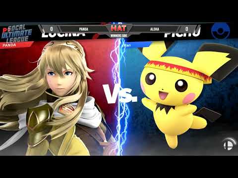 HAT 55 - Panda (Lucina) Vs. Aloha (Pichu) Winners Side - Smash Ultimate