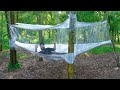 Forest Tent Camping Life Hack കാടിന്റെ നടുക്ക് ഇങ്ങനെ ഒ�