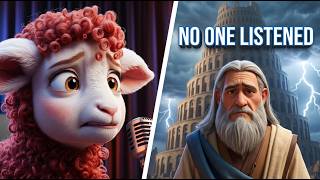 Video: Noah: 'I begged them to stop building Tower of Babel' | Red Lamb Stories