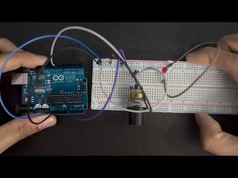 Controllo della luminosità dei LED con il potenziometro | Spiegazione del PWM di Arduino per prin...
