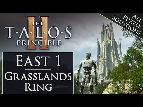 The Talos Principle 2 - East 1 "Grasslands Ring" Walkthrough | 100% Guide Part 2