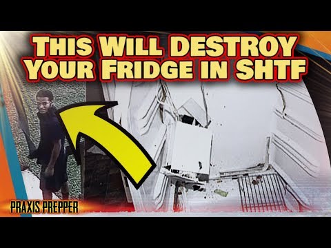 YouTube video about: How to destroy a refrigerator?