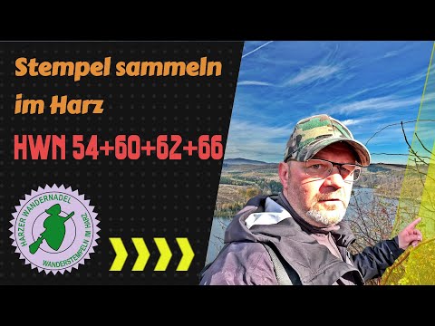 Stempel sammeln im Harz - Harzer Wandernadel 54, 60, 62 und 66 #wandern
