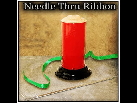 Voir la vidéo Needle Thru Ribbon