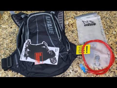 USWE Airborne 15 with 3L Bladder Hydration Pack Unboxing