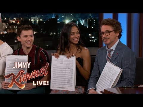アベンジャーズガーディアンズ＆アンパンマンにインフィニティ・ウォーキャスト、ロバート・ダウニーJr. (Avengers: Infinity War Cast on Guardians & Robert Downey Jr.)
