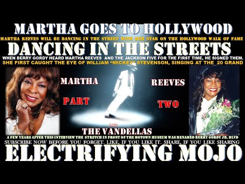 MARTHA REEVES                                WILL BE DANCING IN THE STREETS ON THE  WALK OF FAME💐🌹🌹⚘