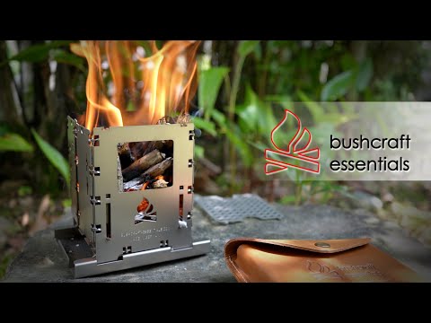 BUSHCRAFT ESSENTIALS / Bushbox LF Titanium Stove + Accessories