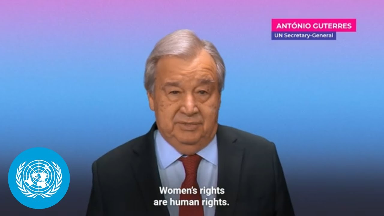 International Women's Day 2026 - UN Chief's message | United Nations