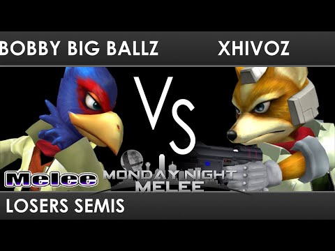 MNM 332 - bobby big ballz (Falco) VS Xhivoz (Fox) - Losers Semis - SSBM Melee