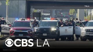 High -speed chase ends near LAX Airport with Camarillo homicide suspect found dead