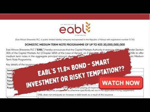 EABL’s 5-Year Medium-Term Note (MTN) at 11.80% - Should You Invest?