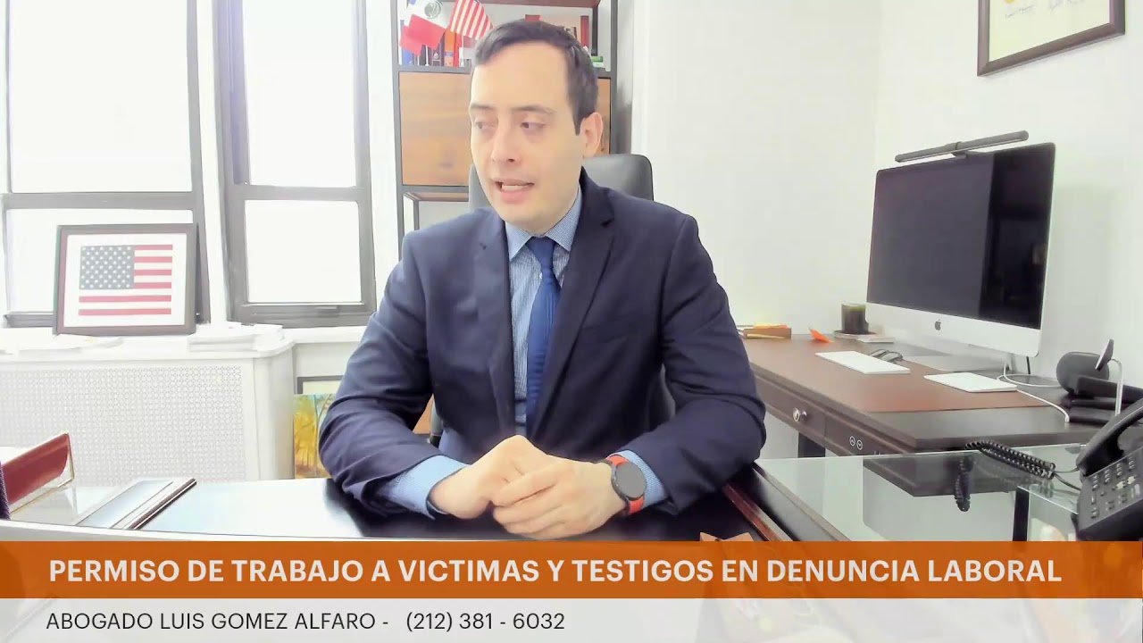 Permiso de Trabajo por DENUNCIA LABORAL