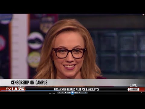 03-10-14 Kat Timpf on Real News from The Blaze - Conservative Censorship on Campus