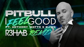 Pitbull Ft. Anthony Watts &amp; DJWS - I Feel Good @R3HAB Remix (Visualizer)