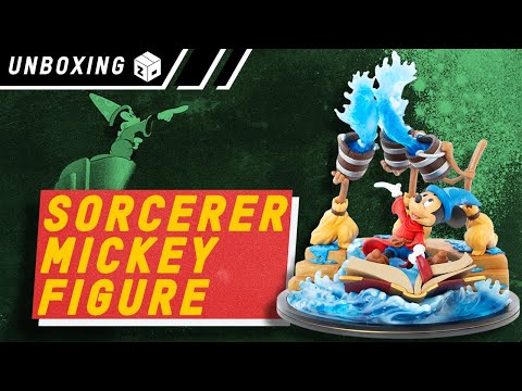 Disney Sorcerer Mickey Q-fig Max Elite - Fantasia 80th anniversary Unboxing