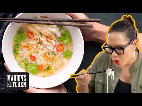How To Make Thai Chicken Noodle Soup Street Food Style 🍜🍜🍜 Marion's Kitchen