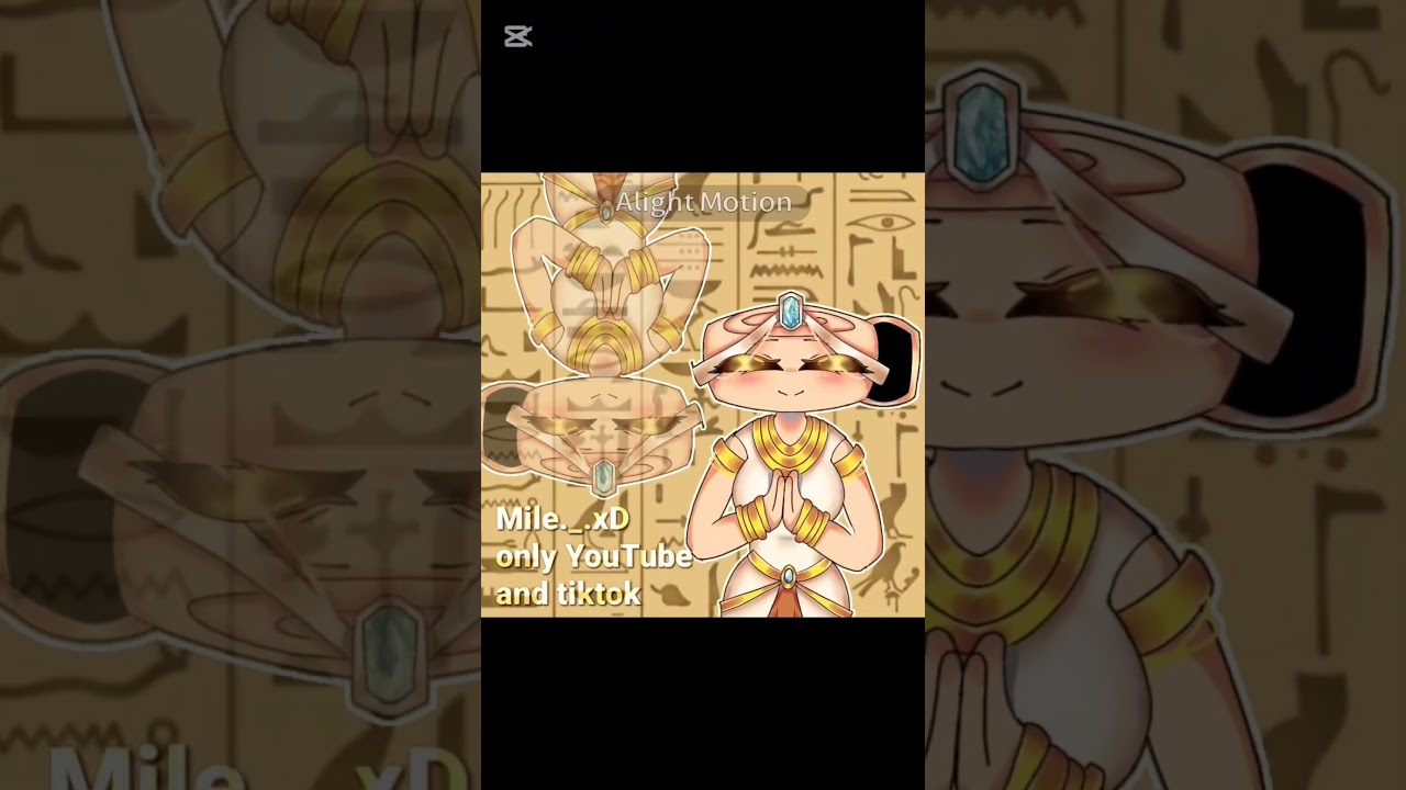 Egypt ft:Shelly #animation #edit #dandyword#shelly#alightmotion#egypt