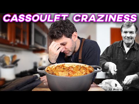 Jacques Pepin's Duck Cassoulet is something you need to see to believe