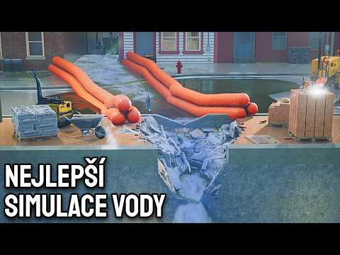 Vypumpuj vodu ze zaplaveného města! - DrainSim