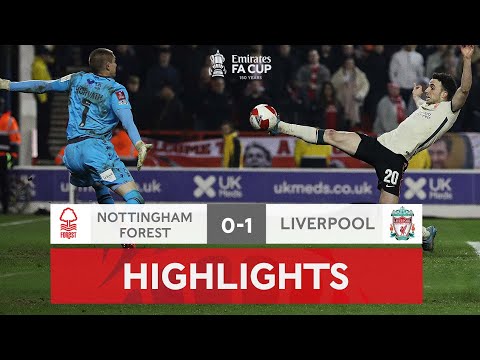 Jota Sends The Reds to Wembley | Nottingham Forest 0-1 Liverpool | Emirates FA Cup 2021-22