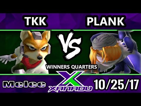 S@X 225 Melee - TKK (Fox, Ice Climbers) Vs. Plank (Sheik) - Smash Melee Winners Quarters - SSBM