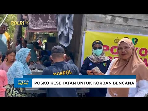 SIDOKKES POLRES ACEH TENGGARA MENEMBUS MEDAN TERJAL BUKA POSKO MEDIS DI DESA TERISOLIR