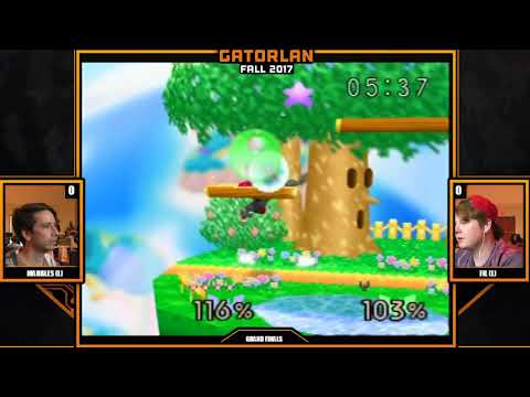 GatorLAN Fall 2017 - Smash 64 Grand Finals - Fil (Pikachu/Falcon) vs. Marbles (Falcon)