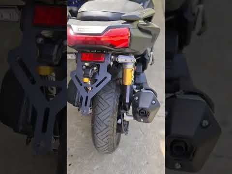 ADV 160 Tail tidy setup