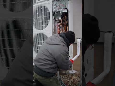 HPWH and HP HVAC install