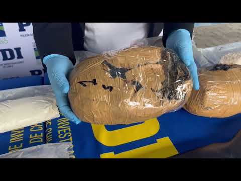 PDI desarticula presunto laboratorio de drogas en Hualpén: más de 180 mil dosis incautadas