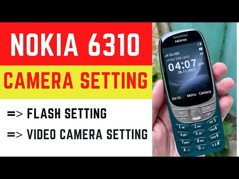 Nokia 6310 Camera Setting || How to Flash On in Camera Setting Nokia 6310