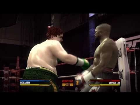 Fight Night Round 3 - Xbox 360 - Goliath vs. Roy Jones Jr.