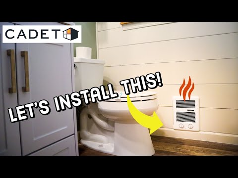 How to Install a Cadet Wall Heater | Bathroom Heat