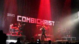 Combichrist Rammstein support All Pain Is Gone Praha 25.11.09