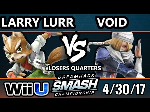 DHA 2017 SSB4 - CLG | VoiD (Sheik) Vs. MSF | Larry Lurr (Fox) Smash 4 LQ - Smash Wii U