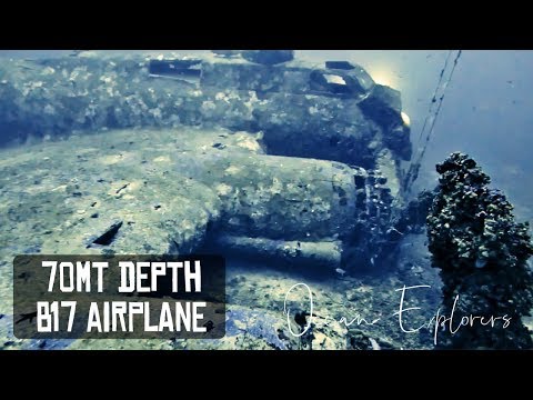 70mt depth - B17 Airplane
