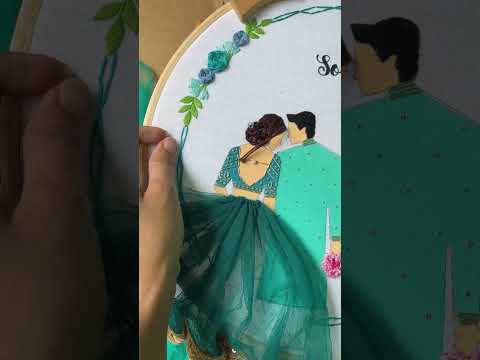 Best Gift on Internet #embroidery #weddinginvitations #art #youtubeshorts #embroideryhoop #shorts