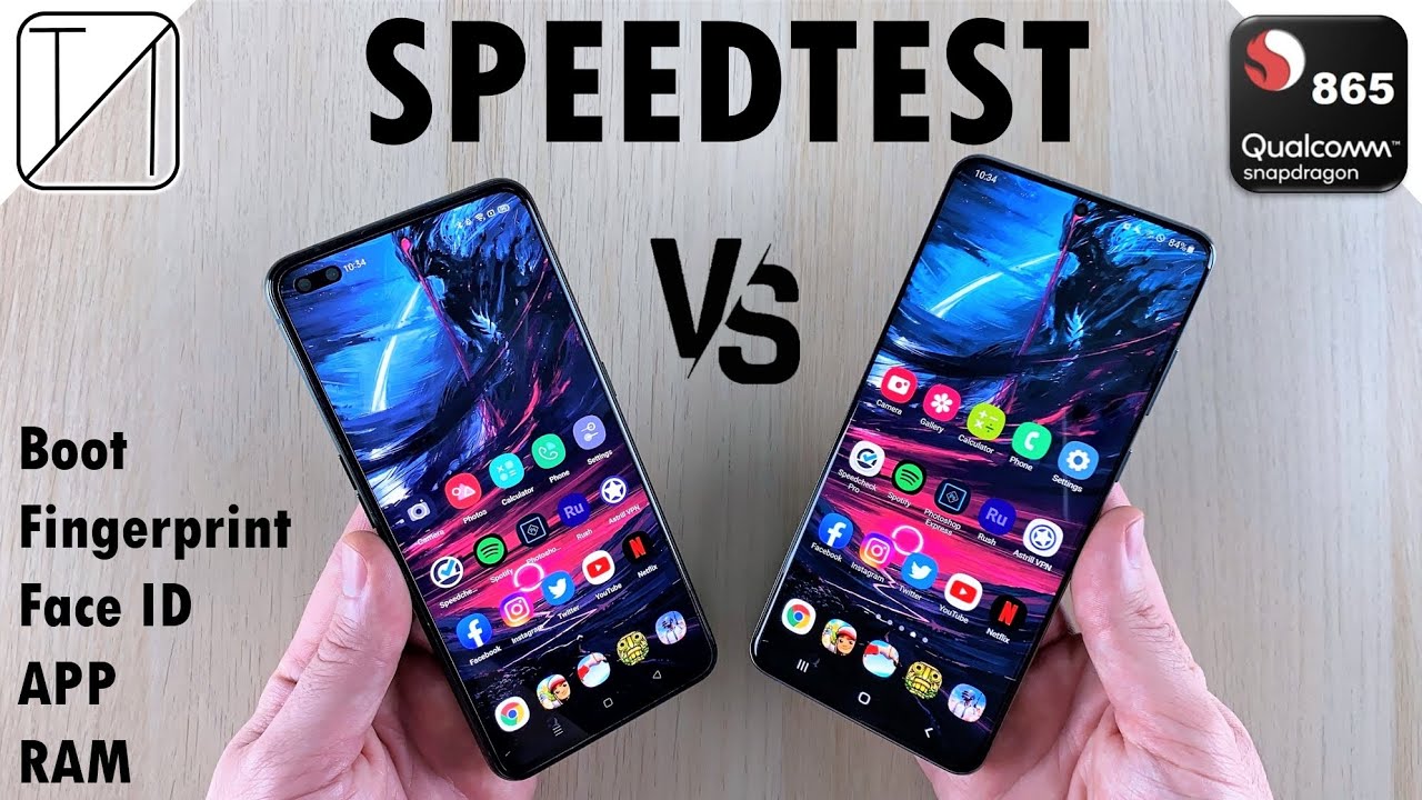 Realme X50 Pro vs Galaxy S20 Ultra Speed Test