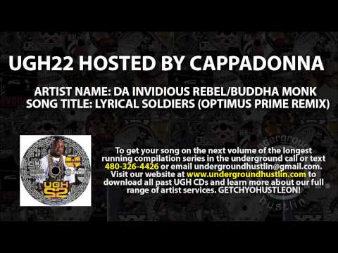 UGH22 Hosted by Cappadonna (Wu Tang Clan)  08. Da Invidious Rebel, Buddha Monk - Lyrical Soldiers