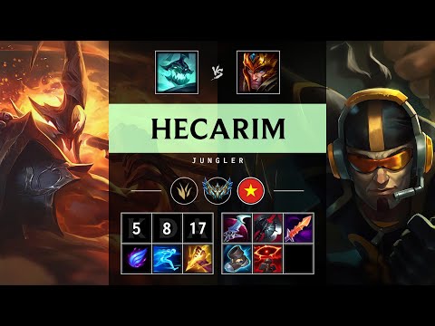 Hecarim Jungle vs Jarvan IV - VN Challenger Patch 25.14