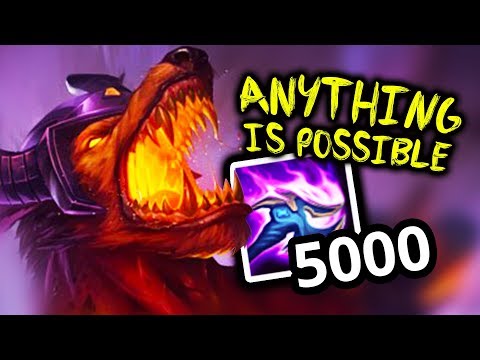 "i just want 5000 stacks" - mid lane BEAST carry Nasus