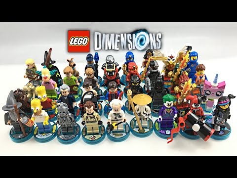 LEGO Dimensions Collection: ALL 37 Characters (up to Wave 3!)