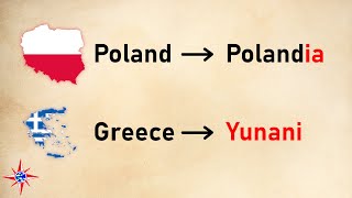 Download lagu How Country Names Change in Indonesian mp3 Download lagu How Country Names Change in Indonesian mp3