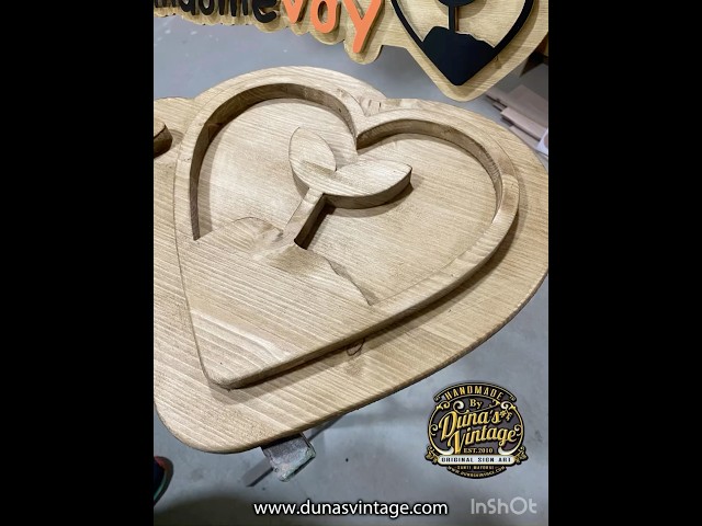Vídeo relacionado con Femer Cartel de madera con diseño de instrumento de viento, 12 x 18 cm