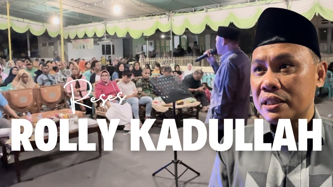 Membludak.! Antusias Masyarakat Padebuolo Hadiri Reses Rolly Kadullah