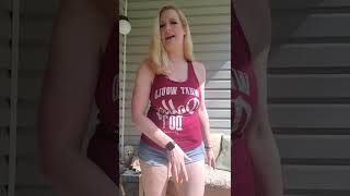 Sarah Sands covering Don&#39;t Come The Cowboy With Me Sonny Jim by Kelly Willis.