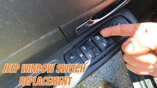 2008-2012 Jeep Liberty Window Switch Replacement