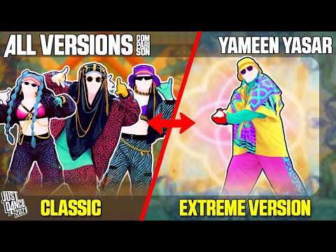 COMPARING YAMEEN YASAR | JUST DANCE COMPARISON [ALL VERSIONS]
