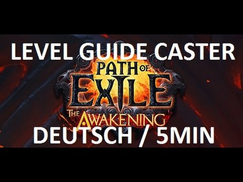 PoE - Level guide Spellcaster - schnell & einsteigerfreundlich - DEUTSCH